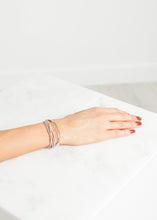 이미지를 갤러리 뷰어에 로드 , Bracelet 85 in Grey Silk/Silver