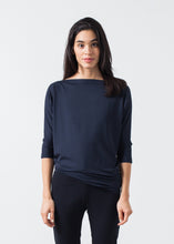 Charger l&#39;image dans la galerie, Boat Neck Top in Marine
