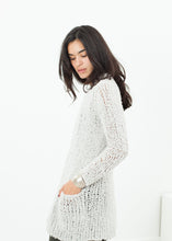 Charger l&#39;image dans la galerie, Bulk Stitch Cardigan in Cloud
