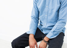Charger l&#39;image dans la galerie, British Officer&#39;s Shirt in Sky Blue

