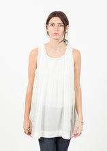 Charger l&#39;image dans la galerie, Babydoll Tank in White
