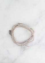 Charger l&#39;image dans la galerie, Bracelet 85 in Grey Silk/Silver
